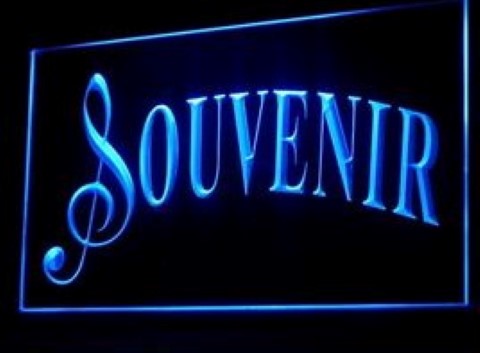 Souvenir Gift Shop LED Neon Sign